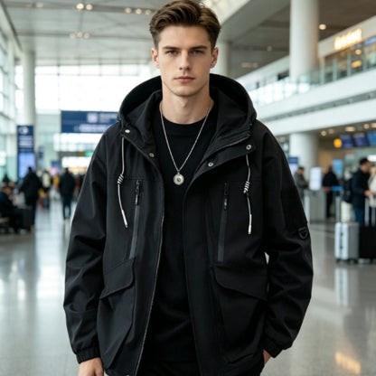 Velcro Versatile Jacket - Black