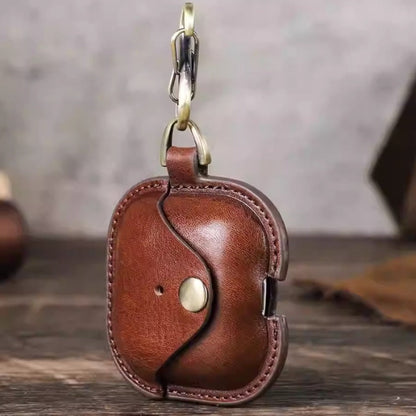 Cowhide earphone cover-airpods4