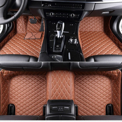 Car Floor Mats - Multi-Color Optional-5-Seat Set