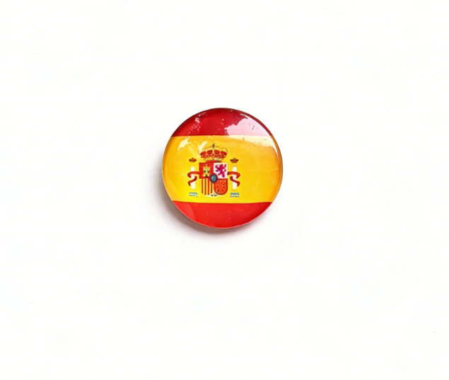 Spain Flag Pin for Backpacks  by CAVE