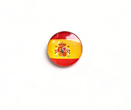 Spain Flag Pin for Backpacks  by CAVE
