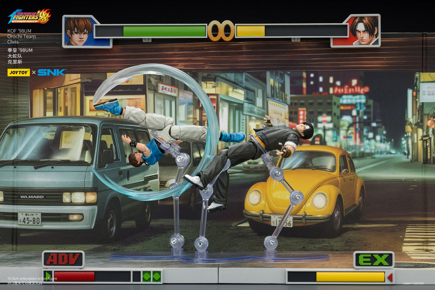 KOF'98UM Orochi Team -SNK KOF 1/18 Action Figure By JOYTOY