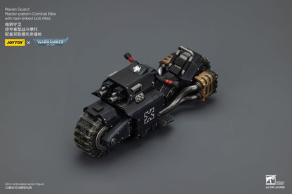 Raider-pattern Combat Bike with twin-linked bolt rifles-Warhammer 40k 1/18 Action Figure By JOYTOY