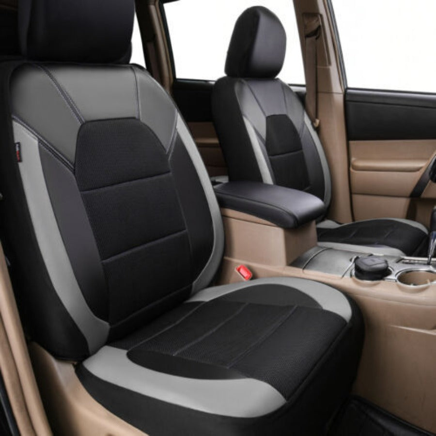 Car Seat Cushion - Bracket Sandwich Splicing Design (5-Seat 9-Piece Set)