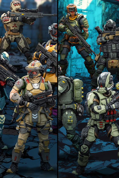 1/25 UNSC WAVE 1  & Steel Ride Corps Wave 1- 1/25 Dark Source Action Figure By JOYTOY