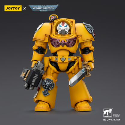Imperial Fists Terminator-Warhammer 40k 1/18 Action Figure By JOYTOY