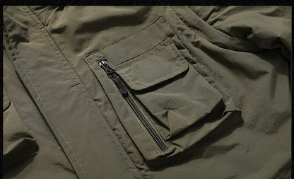 Windproof Tactical  Jacket - Black