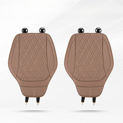 Car Seat Cushion- Premium Chestnut Brown - 3 Piece Set