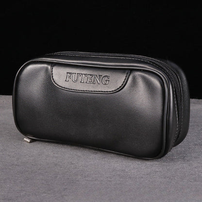PU Leather - Large Capacity Pipe Bag(19*9.5*5.5 cm)