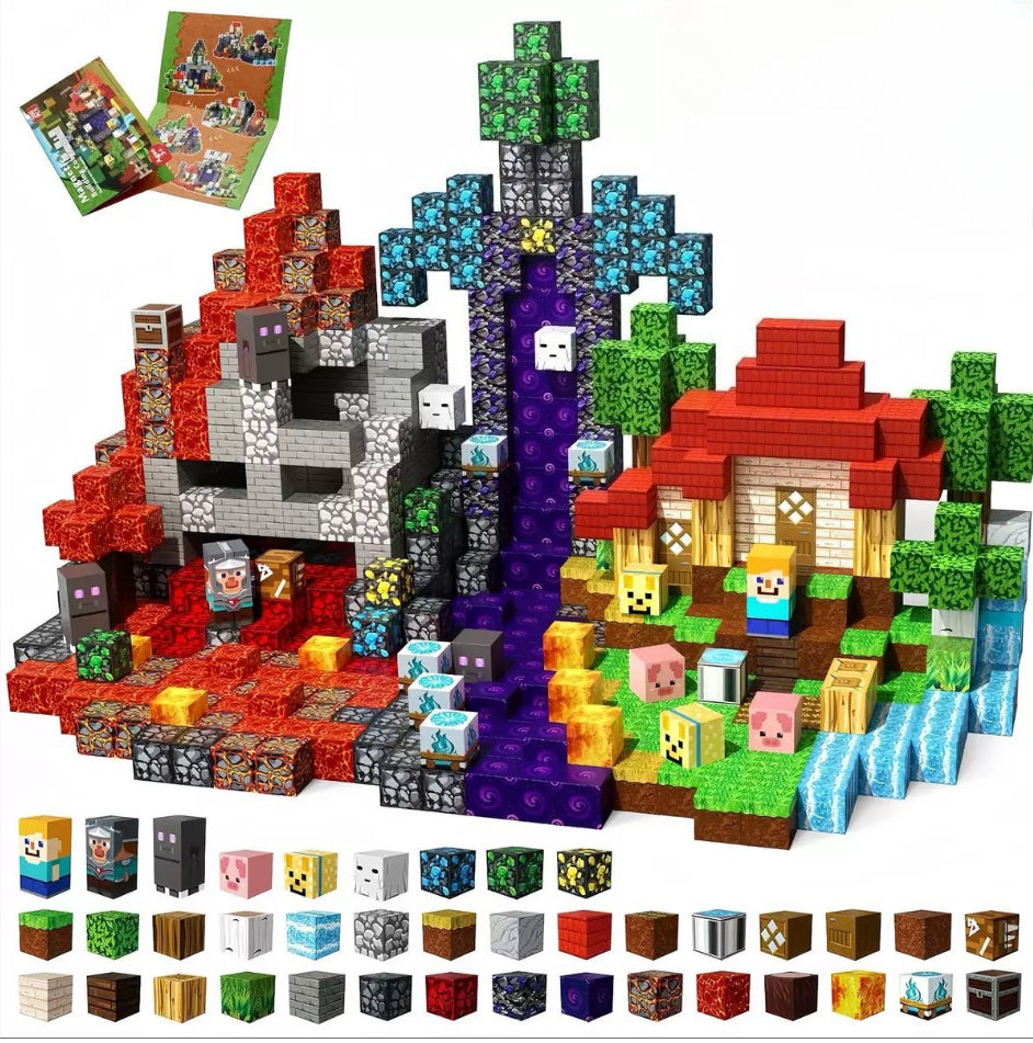 PIXEL CUBE Magnetic- [Ghost Adventures] 200pcs