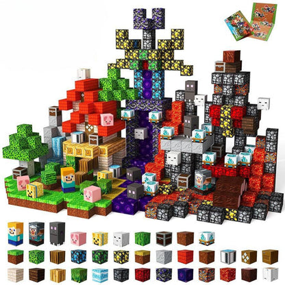 PIXEL CUBE Magnetic- [Little Hell Forest ]150pcs