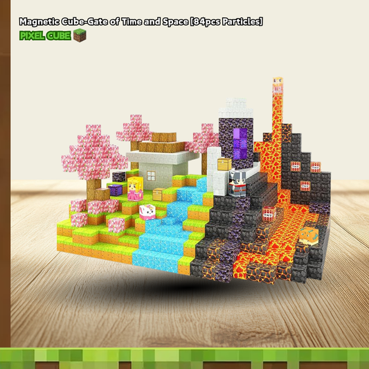 PIXEL CUBE Magnetic-[Gate of Time and Space] 84pcs