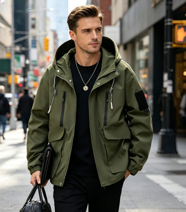 Velcro Versatile Jacket - Green