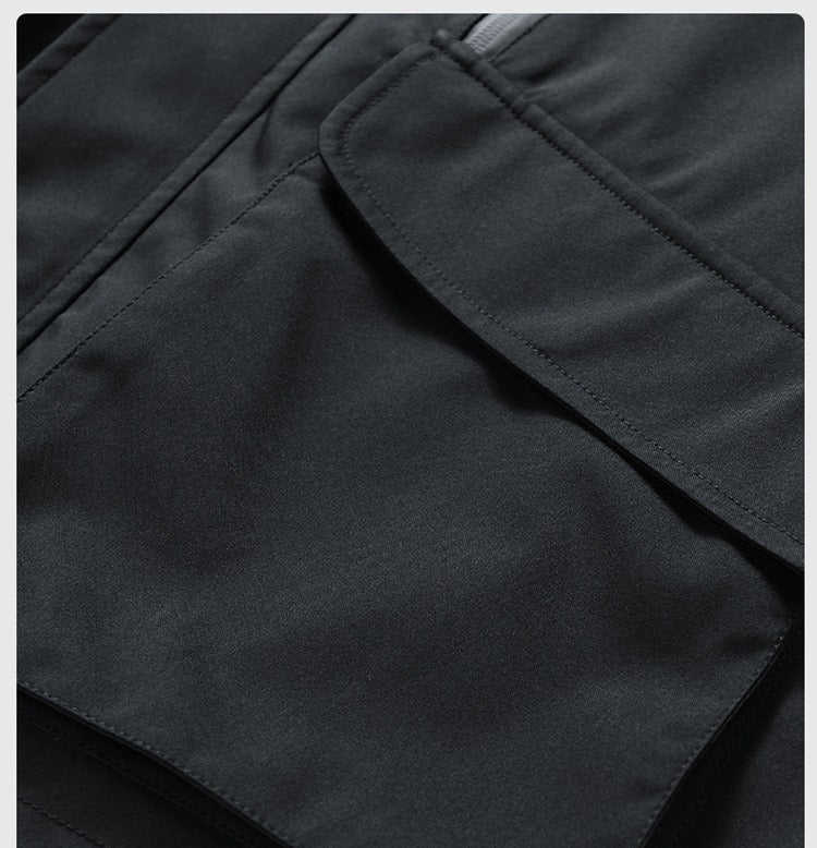Velcro Versatile Jacket - Black