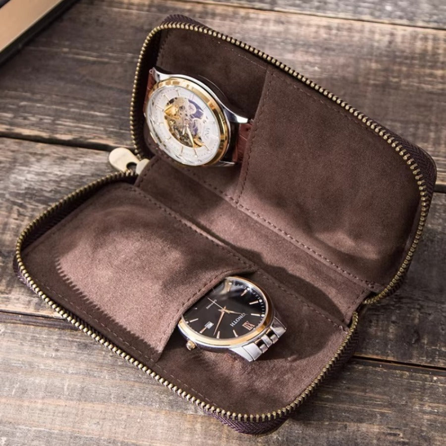 PU Leather - Watch Case（15*2*8.5cm）