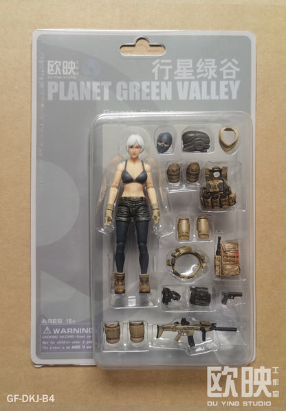 PGV General Female (Army) - 1/18 Action Figure by Planet Green Valley