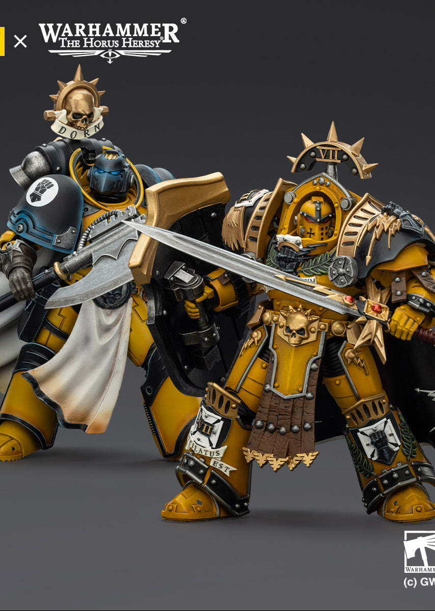 "The Horus Heresy" Imperial Fists -Warhammer 30k 1/18 Action Figure By JOYTOY
