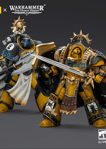 "The Horus Heresy" Imperial Fists -Warhammer 30k 1/18 Action Figure By JOYTOY