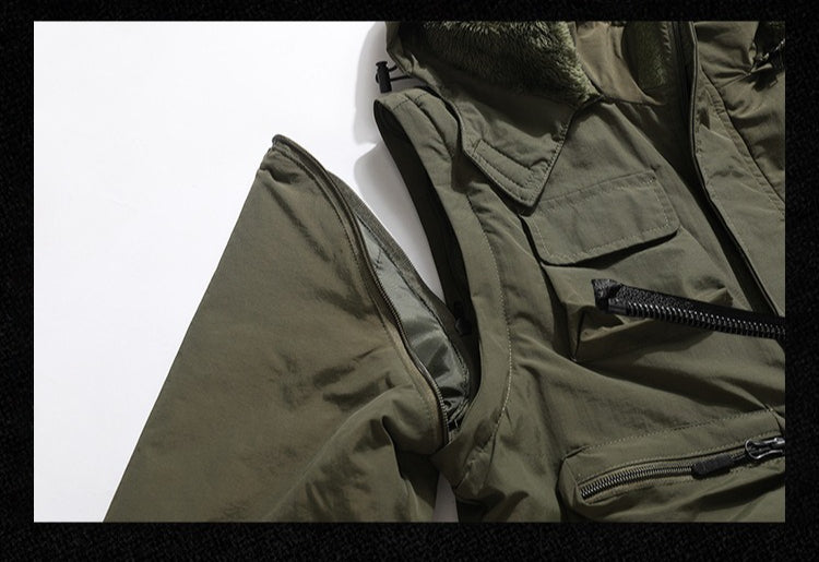 Windproof Tactical  Jacket - Khaki