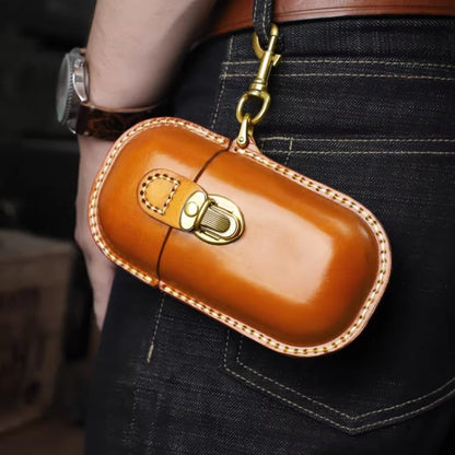 PU leather anti-drop and anti-pressure glasses case