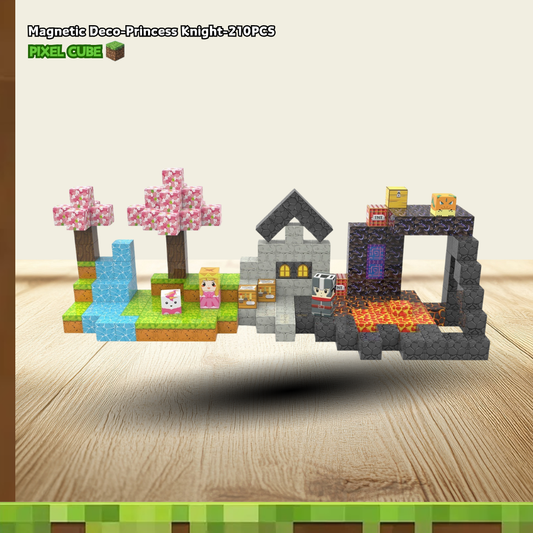 PIXEL CUBE Magnetice-[Princess Knight]210PCS
