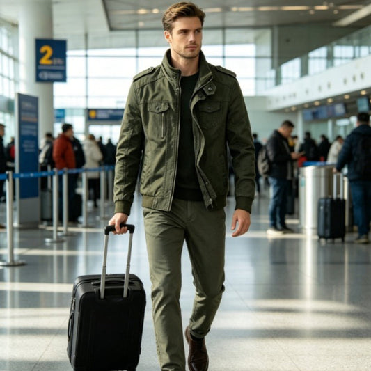 Stand-Up Jacket - Army Green