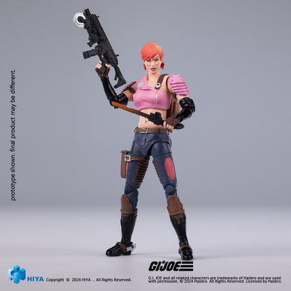 G.I.Joe Zarana Exquisite Mini Series 1/18 Scale - Action Figure By HIYA Toys