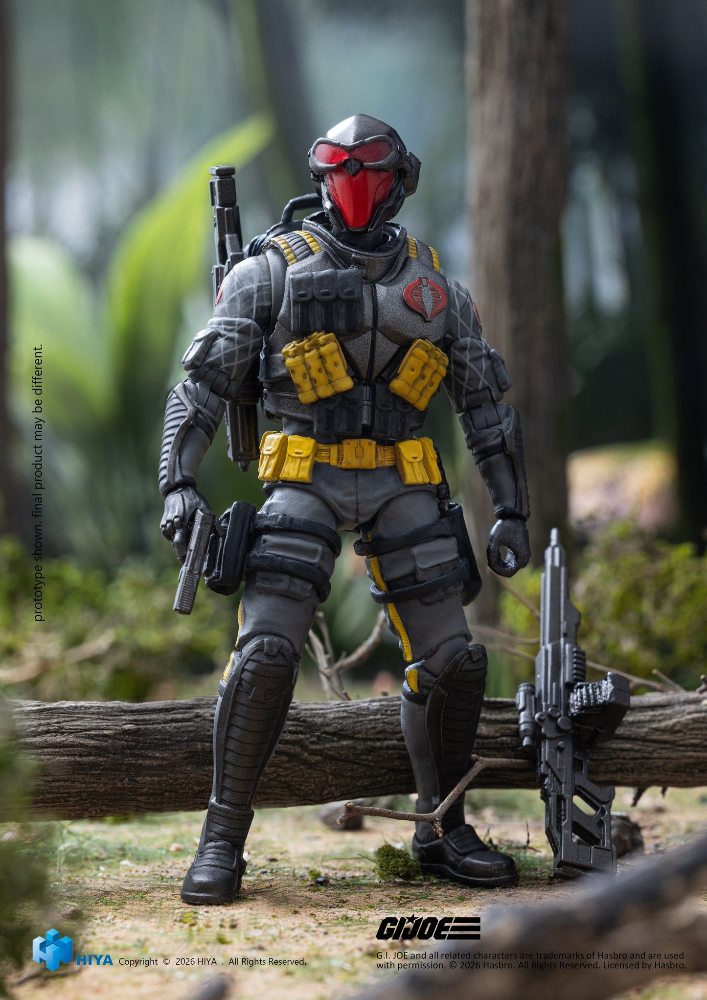 Exquisite Mini Series 1/18 Scale 4 Inch G.I.Joe Cobra Viper Python Patrol Version Action Figure By HIYA Toys