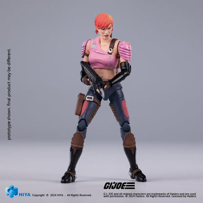 G.I.Joe Zarana Exquisite Mini Series 1/18 Scale - Action Figure By HIYA Toys