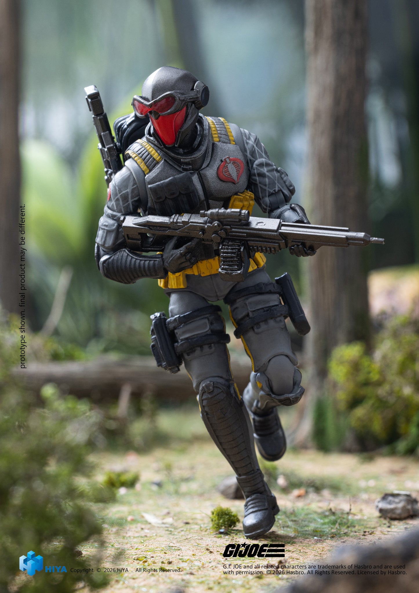 Exquisite Mini Series 1/18 Scale 4 Inch G.I.Joe Cobra Viper Python Patrol Version Action Figure By HIYA Toys