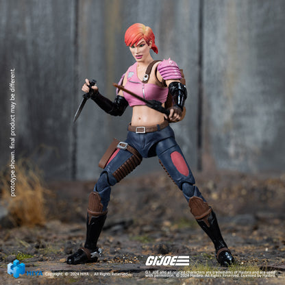 G.I.Joe Zarana Exquisite Mini Series 1/18 Scale - Action Figure By HIYA Toys