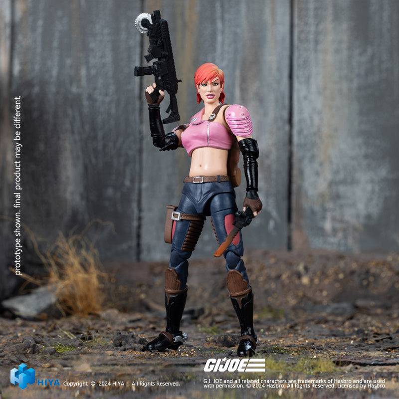 G.I.Joe Zarana Exquisite Mini Series 1/18 Scale - Action Figure By HIYA Toys