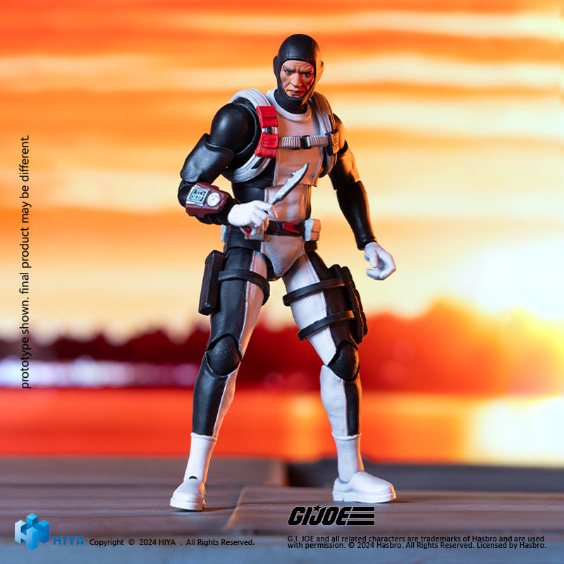 G.I.Joe Torpedo Exquisite Mini Series 1/18 Scale - Action Figure By HIYA Toys