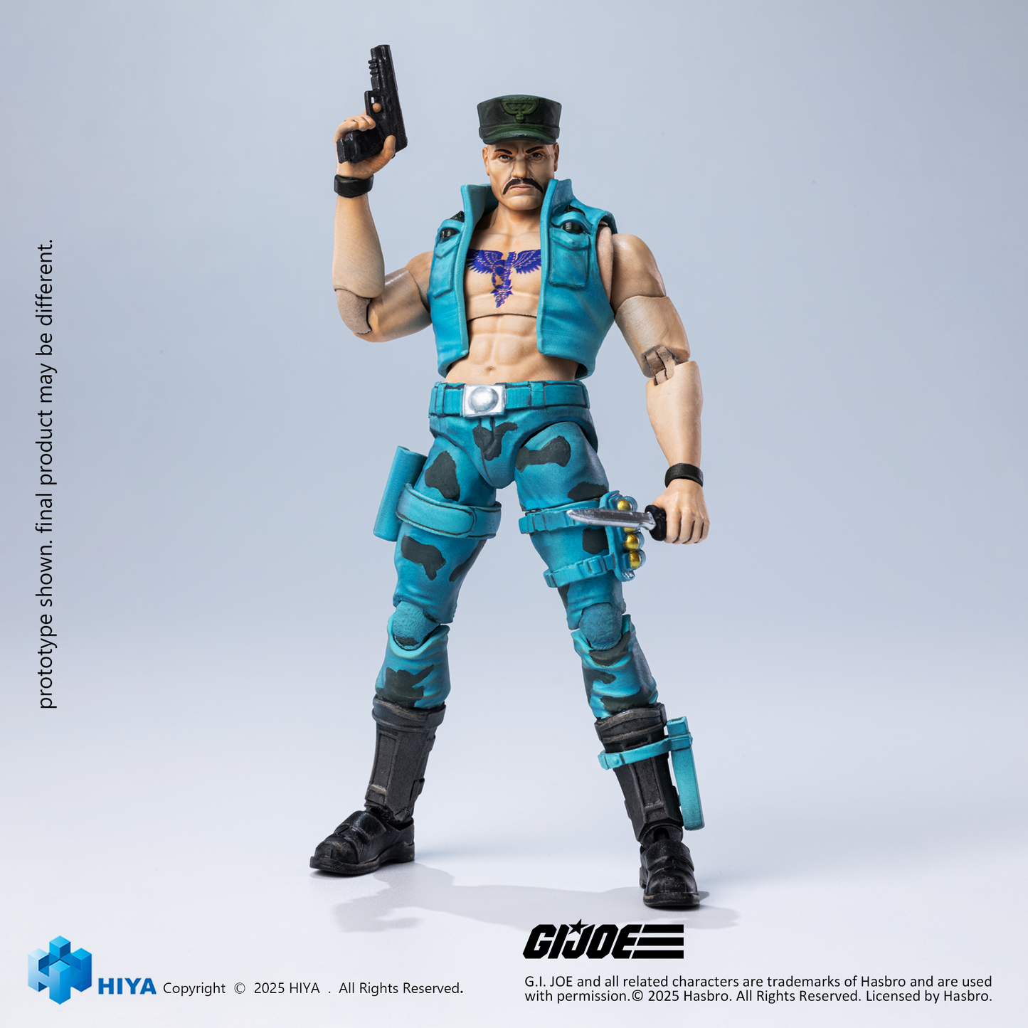 G.l.Joe Gung-Ho MarineVer  EXOUISITE MINI 1/18 Scale- Action Figure By HIYA Toys