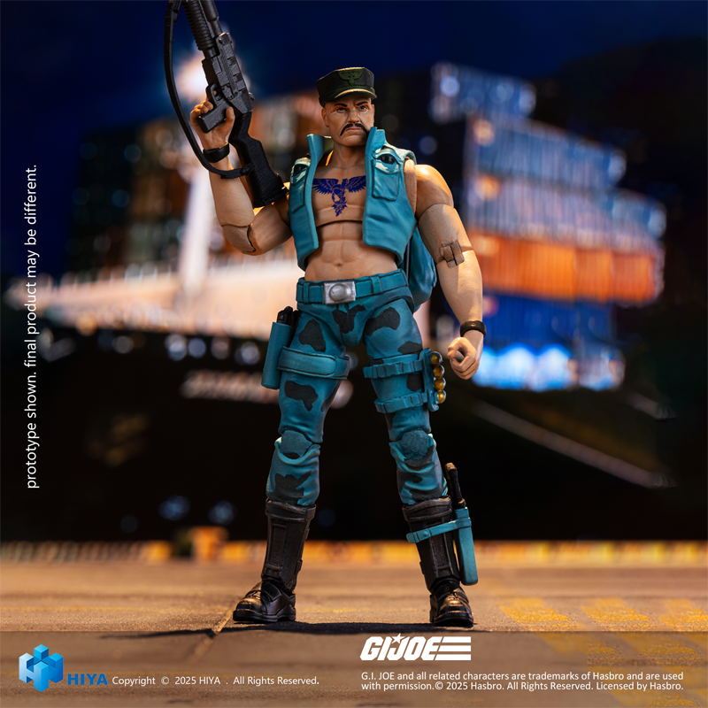 G.l.Joe Gung-Ho MarineVer  EXOUISITE MINI 1/18 Scale- Action Figure By HIYA Toys