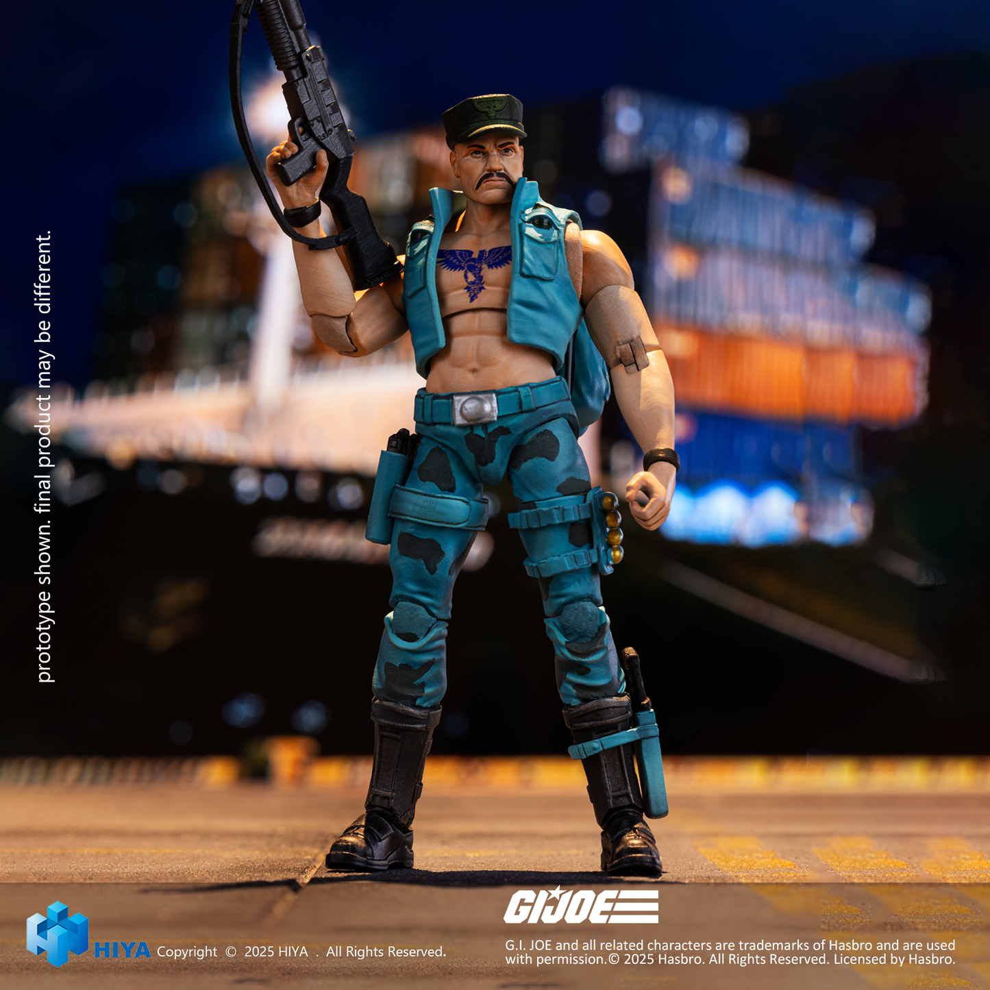 G.l.Joe Gung-Ho MarineVer  EXOUISITE MINI 1/18 Scale- Action Figure By HIYA Toys
