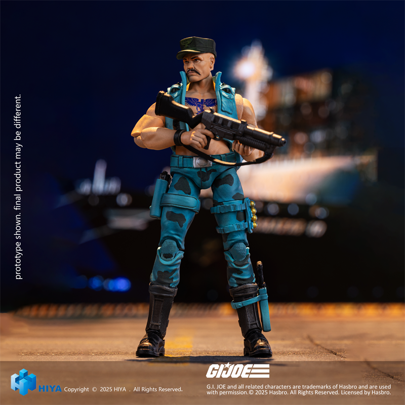 G.l.Joe Gung-Ho MarineVer  EXOUISITE MINI 1/18 Scale- Action Figure By HIYA Toys