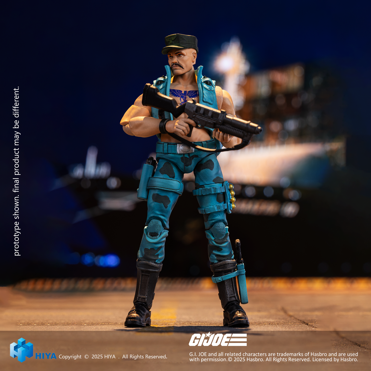 G.l.Joe Gung-Ho MarineVer  EXOUISITE MINI 1/18 Scale- Action Figure By HIYA Toys