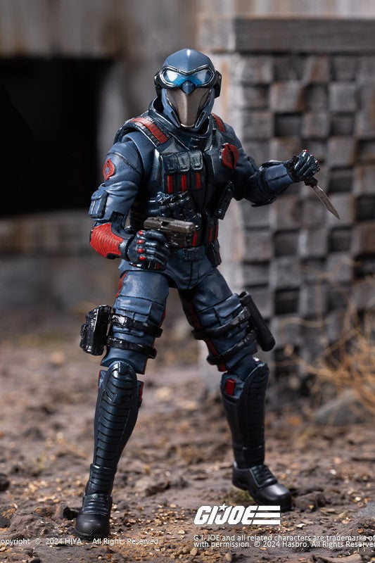 Exquisite Mini Series 1/18 Scale G.I.Joe Cobra Viper - Action Figure By HIYA Toys