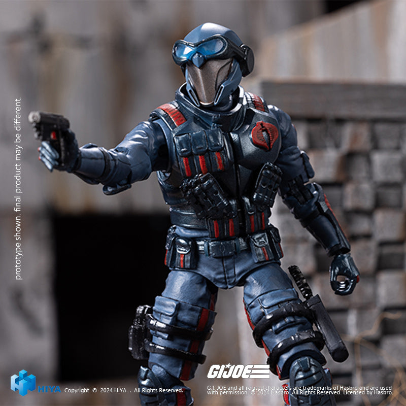 Exquisite Mini Series 1/18 Scale G.I.Joe Cobra Viper - Action Figure By HIYA Toys