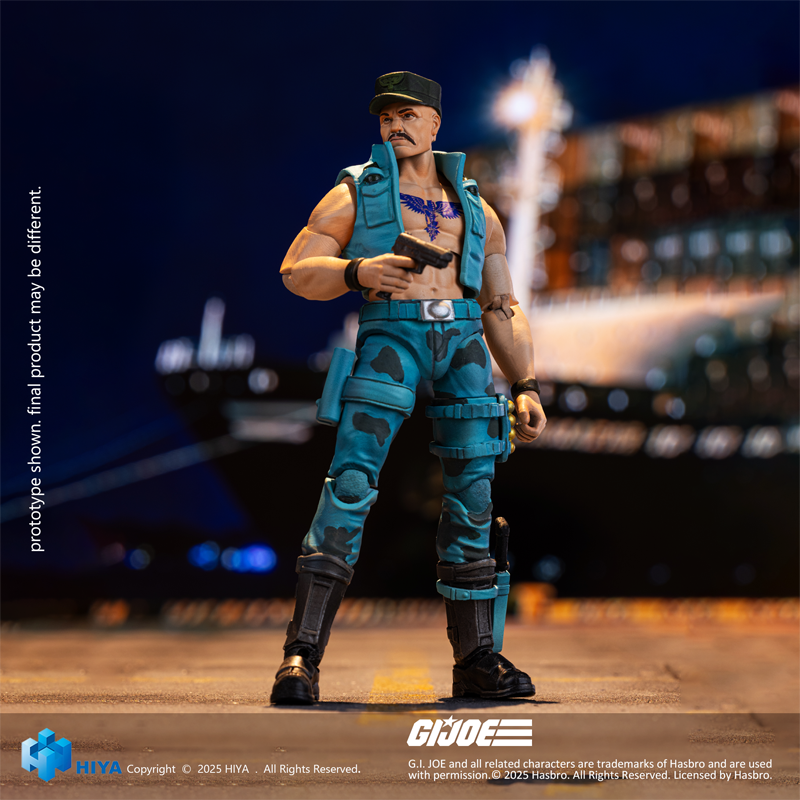 G.l.Joe Gung-Ho MarineVer  EXOUISITE MINI 1/18 Scale- Action Figure By HIYA Toys
