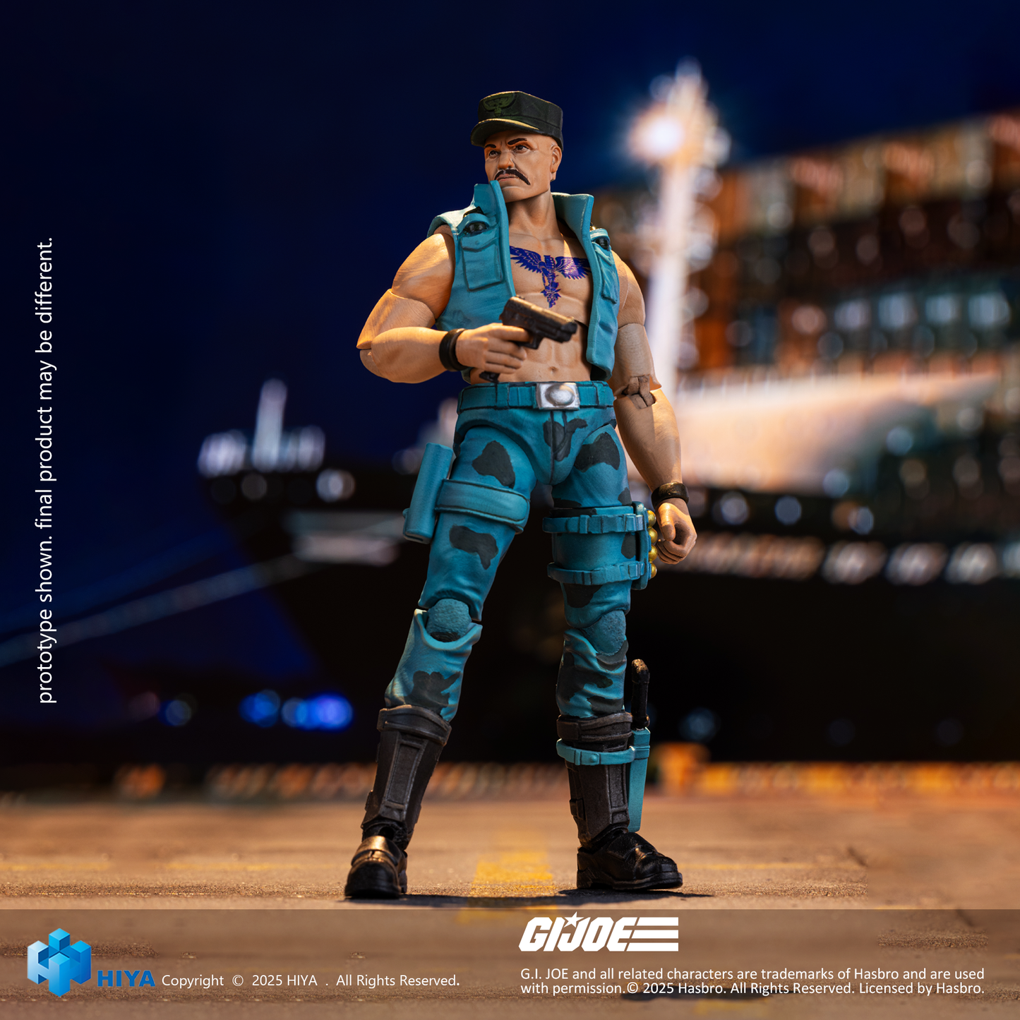 G.l.Joe Gung-Ho MarineVer  EXOUISITE MINI 1/18 Scale- Action Figure By HIYA Toys