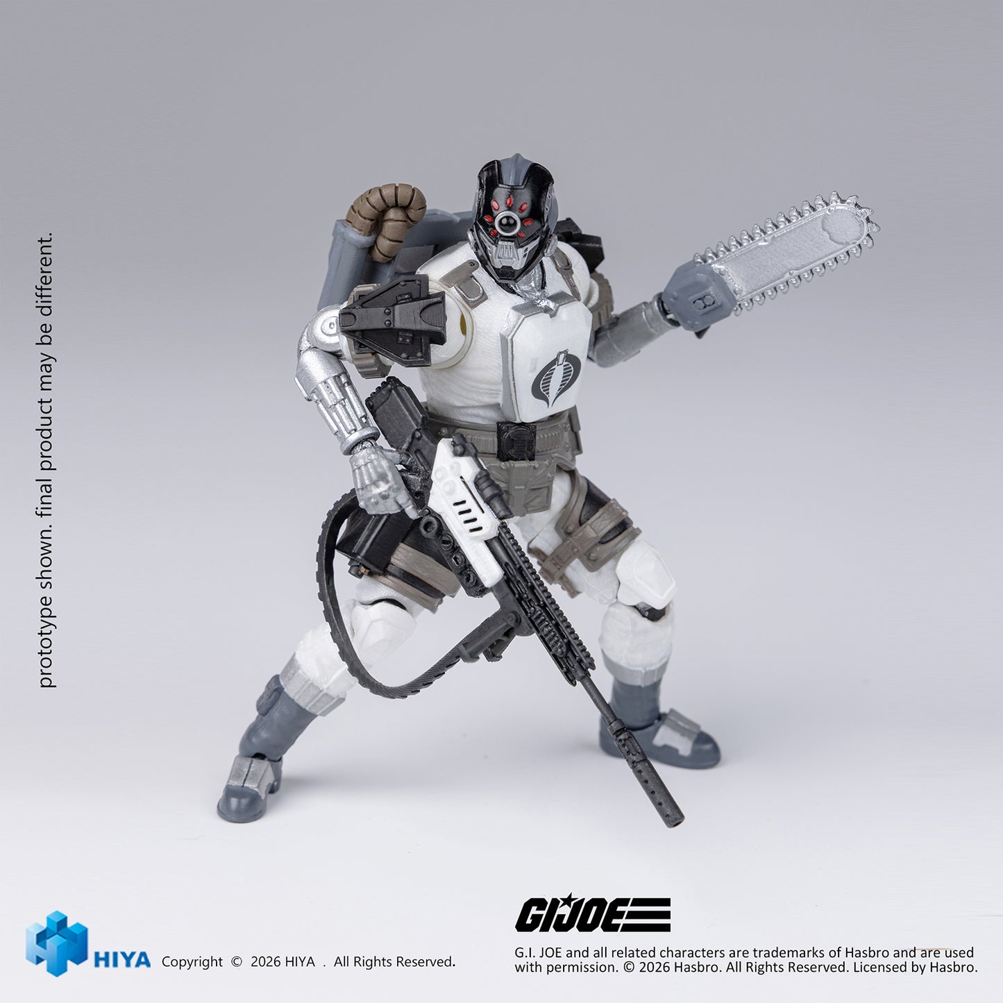 G.I.Joe Arctic B.A.T - HIYA Exquisite Mini Series 1/18 Scale 4.1 Inch Action Figure