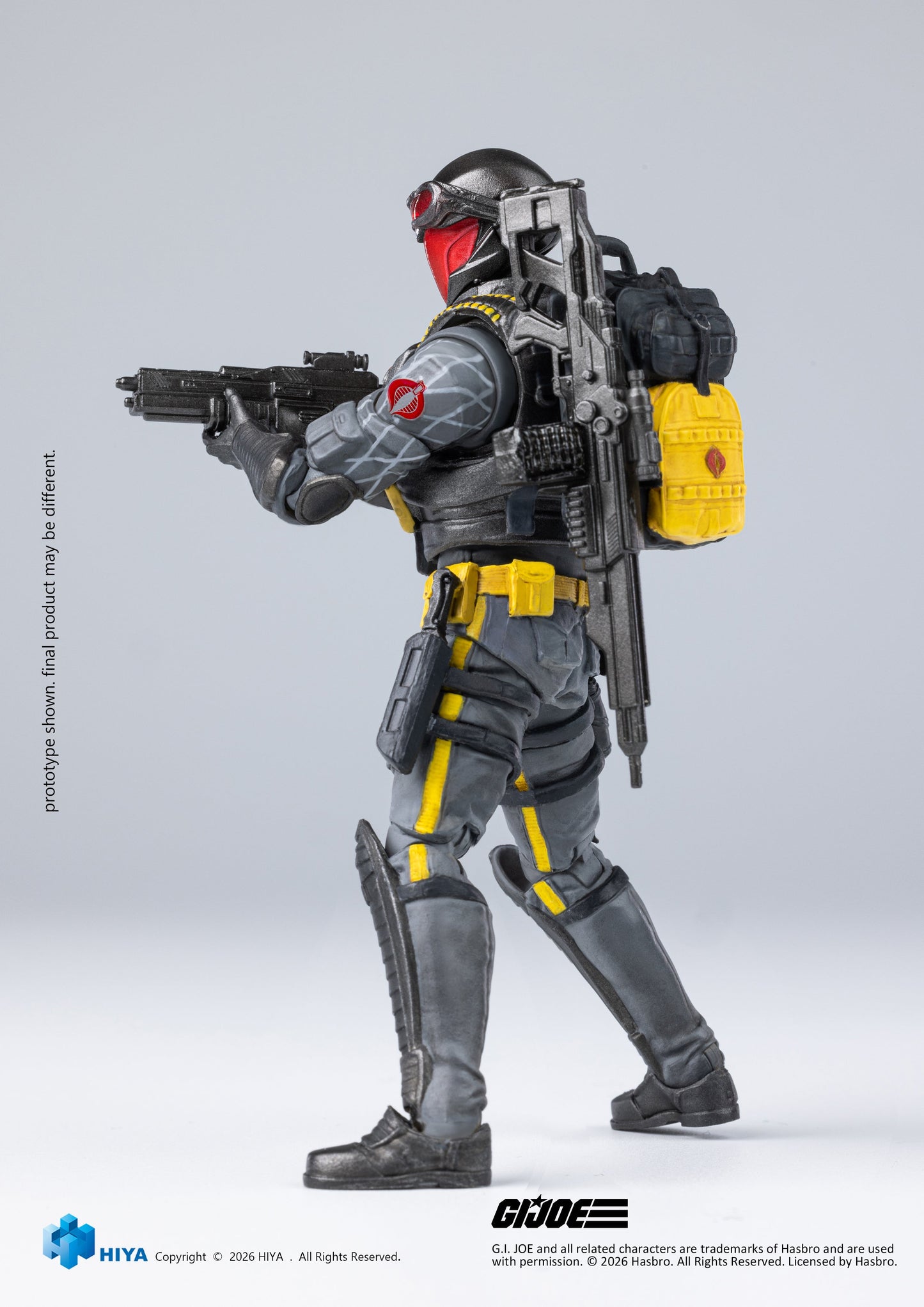 Exquisite Mini Series 1/18 Scale 4 Inch G.I.Joe Cobra Viper Python Patrol Version Action Figure By HIYA Toys