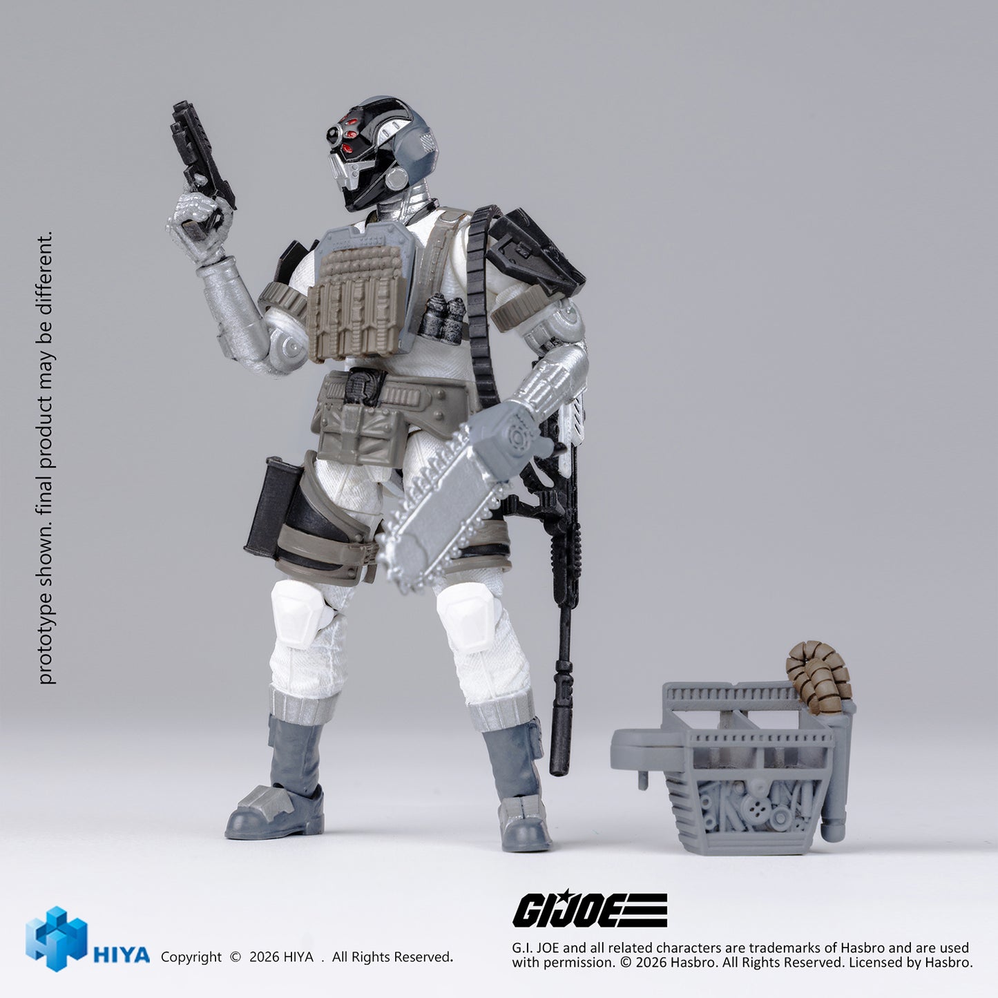 G.I.Joe Arctic B.A.T - HIYA Exquisite Mini Series 1/18 Scale 4.1 Inch Action Figure