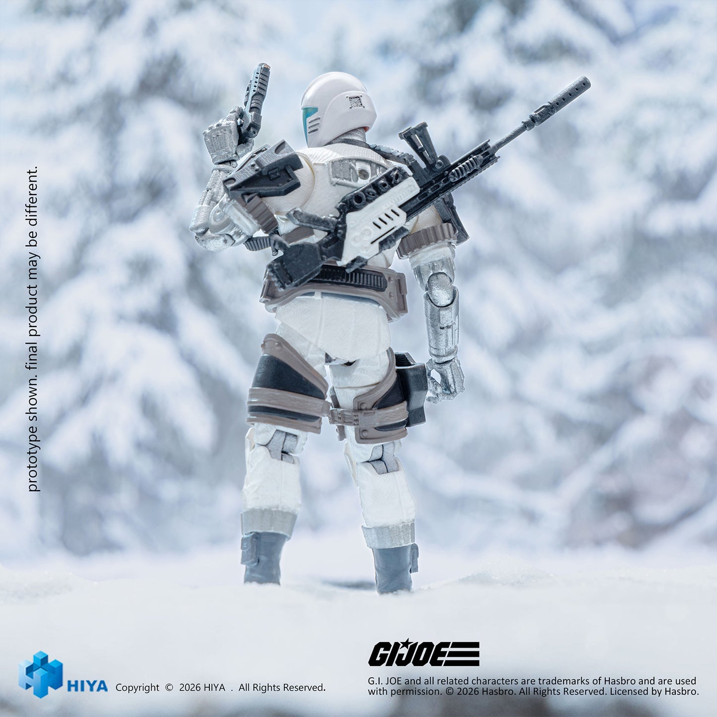 G.I.Joe Arctic B.A.T - HIYA Exquisite Mini Series 1/18 Scale 4.1 Inch Action Figure
