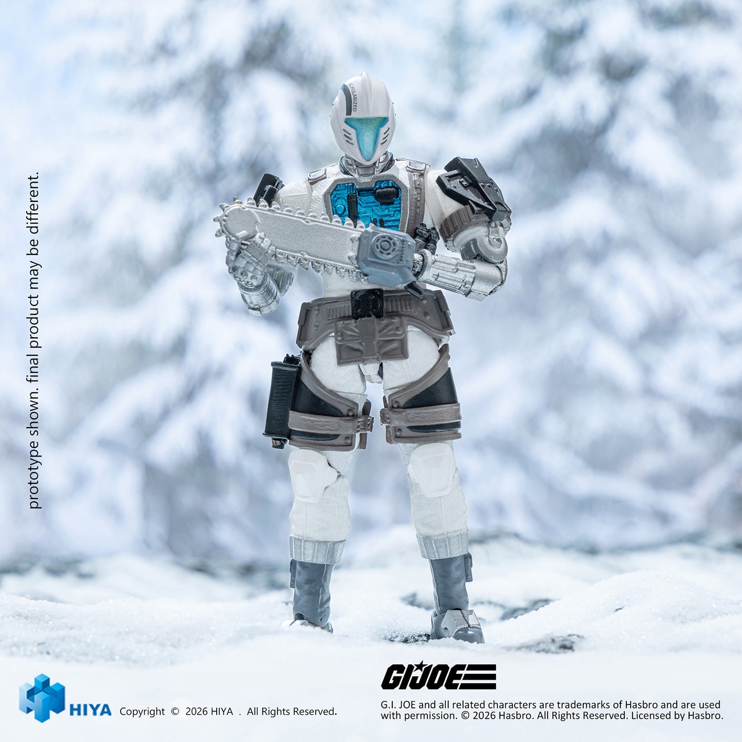 G.I.Joe Arctic B.A.T - HIYA Exquisite Mini Series 1/18 Scale 4.1 Inch Action Figure