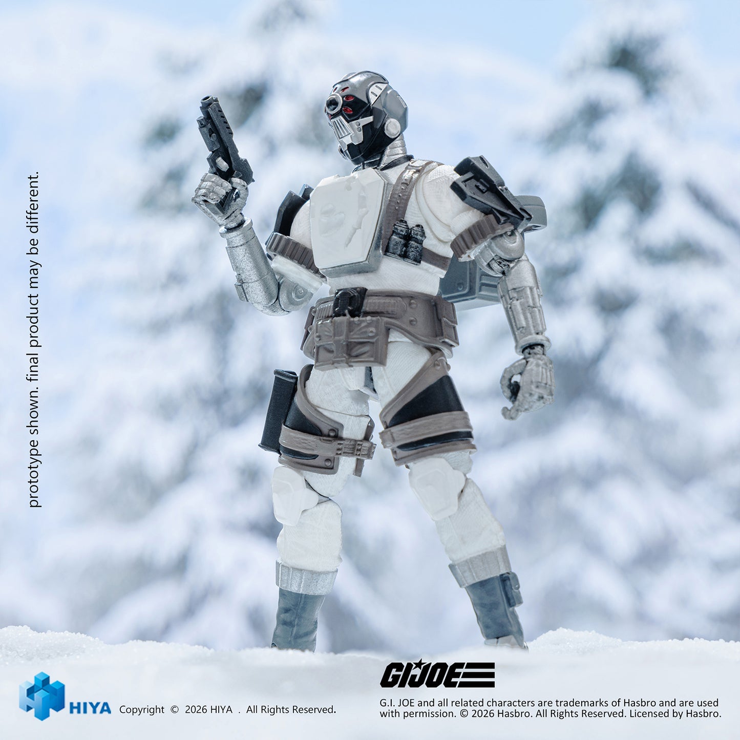 G.I.Joe Arctic B.A.T - HIYA Exquisite Mini Series 1/18 Scale 4.1 Inch Action Figure