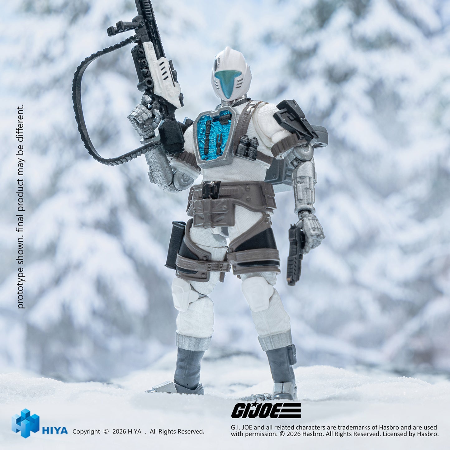 G.I.Joe Arctic B.A.T - HIYA Exquisite Mini Series 1/18 Scale 4.1 Inch Action Figure