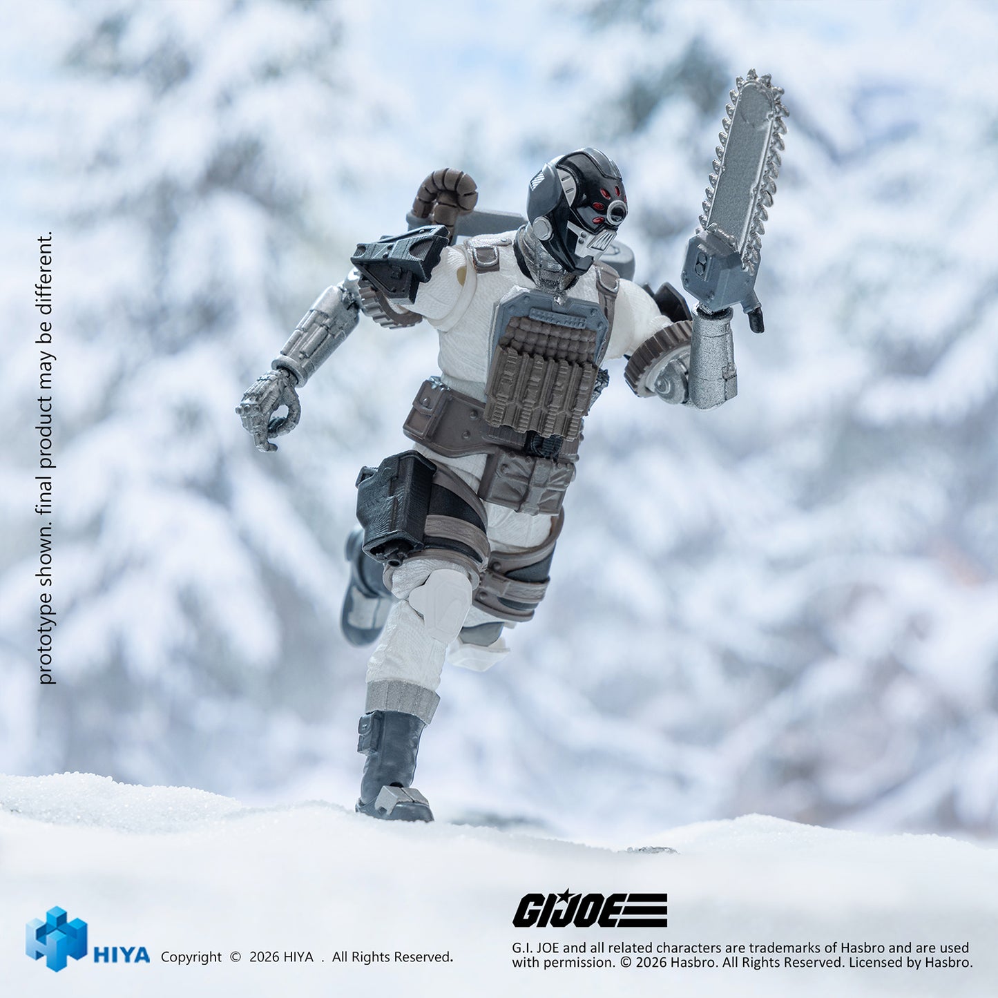 G.I.Joe Arctic B.A.T - HIYA Exquisite Mini Series 1/18 Scale 4.1 Inch Action Figure
